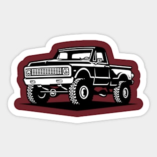 4X4 Pickup Truck Sticker